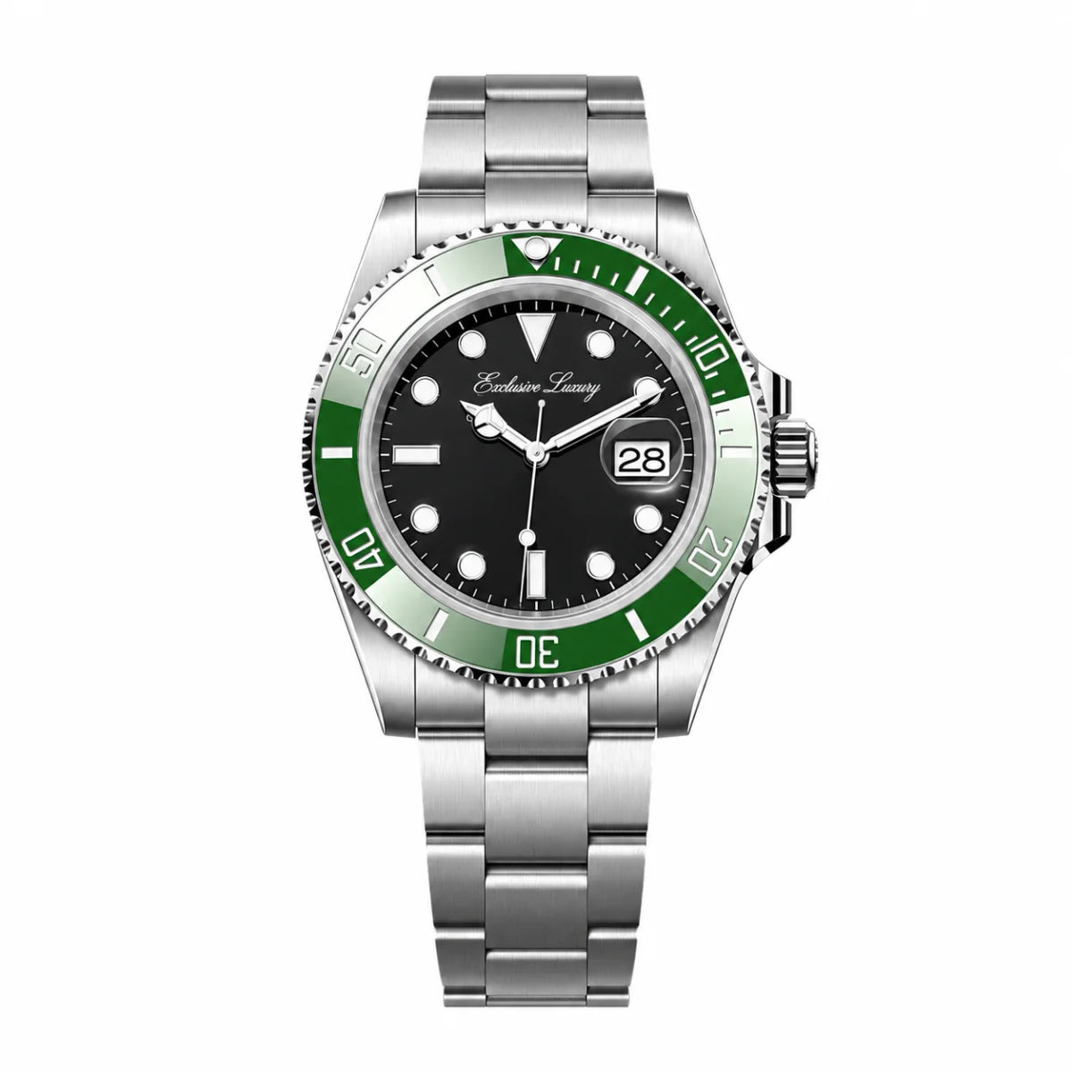 Ultra Deep Pro – Green Dial — Exclusive Luxury
