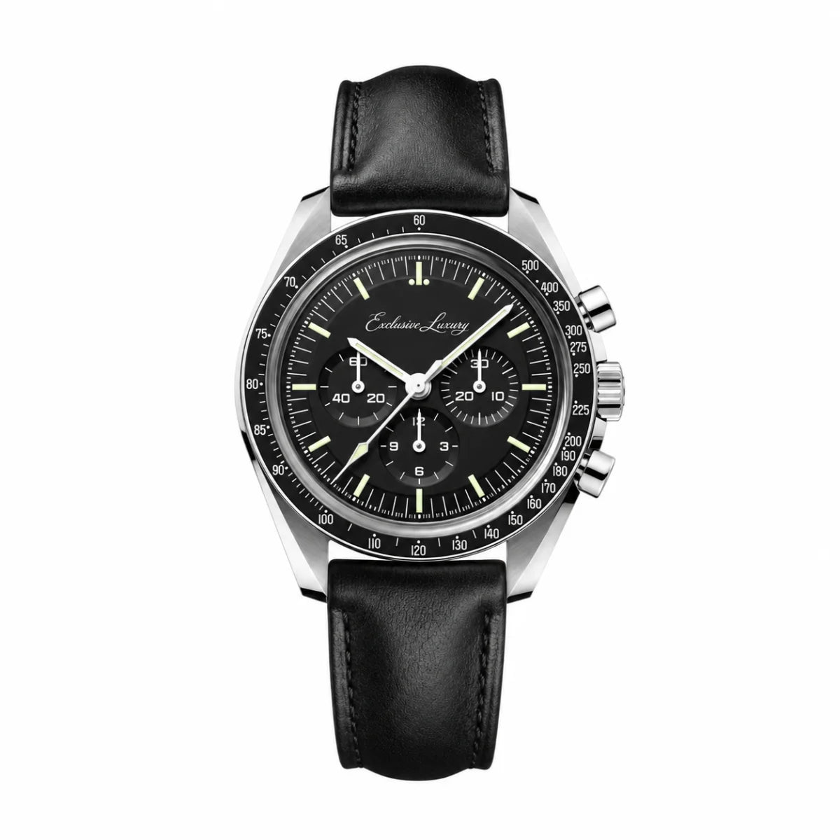 Racing Chrono Pro 42 – Black Dial | Chronograph — Exclusive Luxury