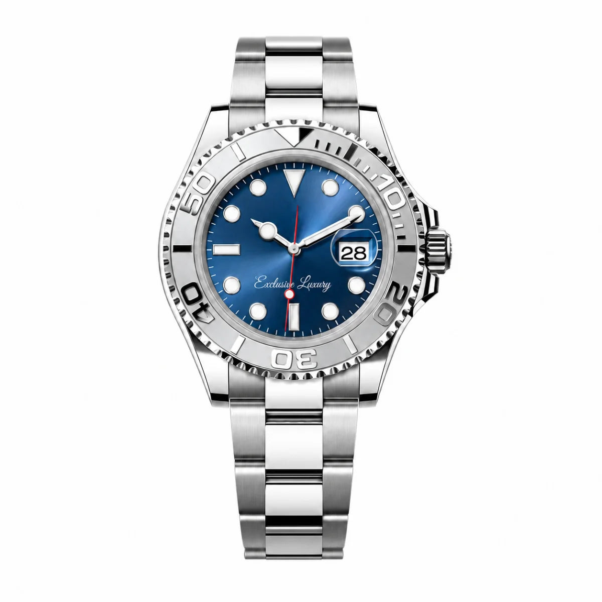 Ocean Master 40 – Blue Dial — Exclusive Luxury