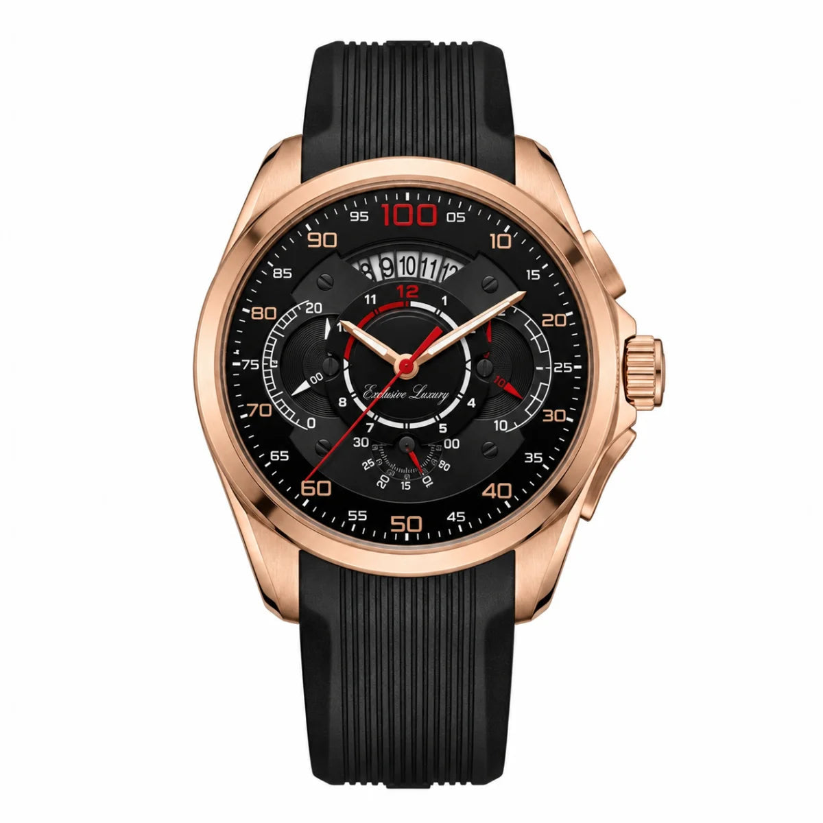 Grand Racing Microtimer – Rose Gold & Black | Chronograph — Exclusive Luxury