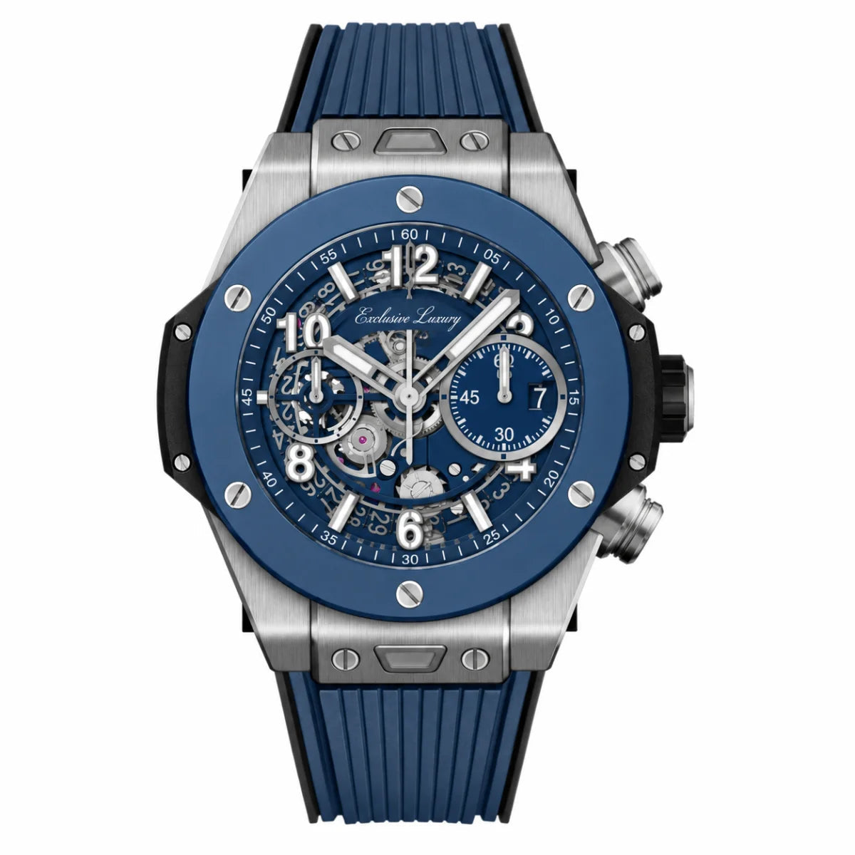 Fusion Sport Skeleton – Blue Titanium Edition — Exclusive Luxury