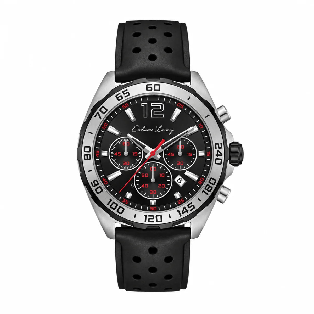 Formula Racing – Black & Red | Sport Strap — Exclusive Luxury
