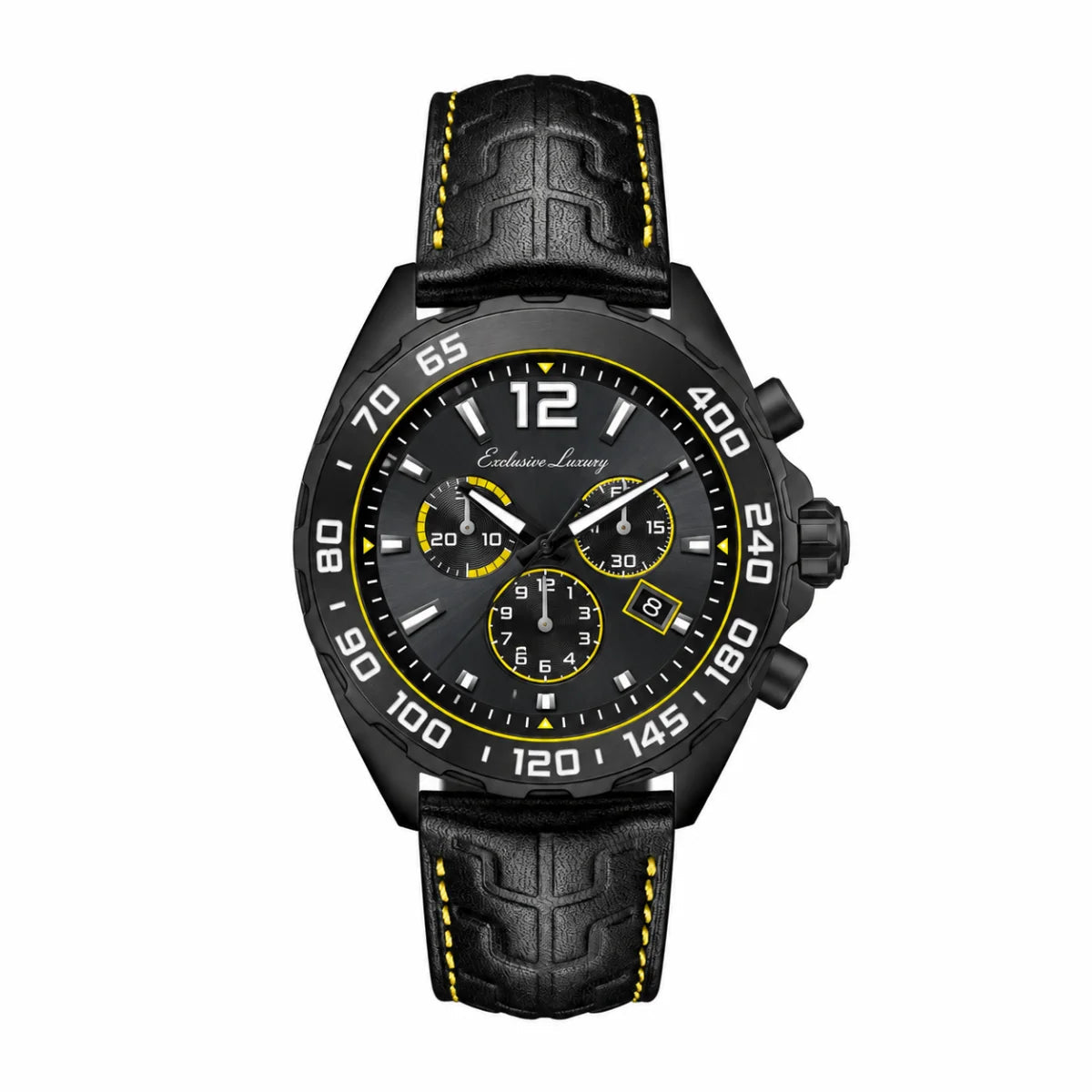 Formula Racing Chrono – Black & Gray | Automatic — Exclusive Luxury