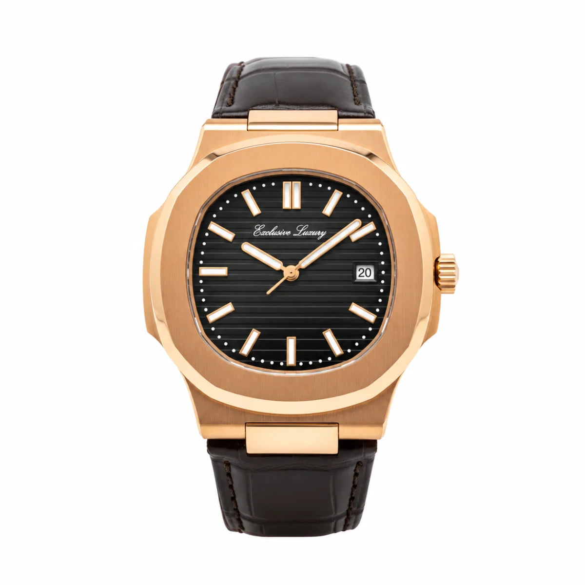 Elite Sport Automatic 40 – Black Dial | Rose Gold Edition — Exclusive Luxury