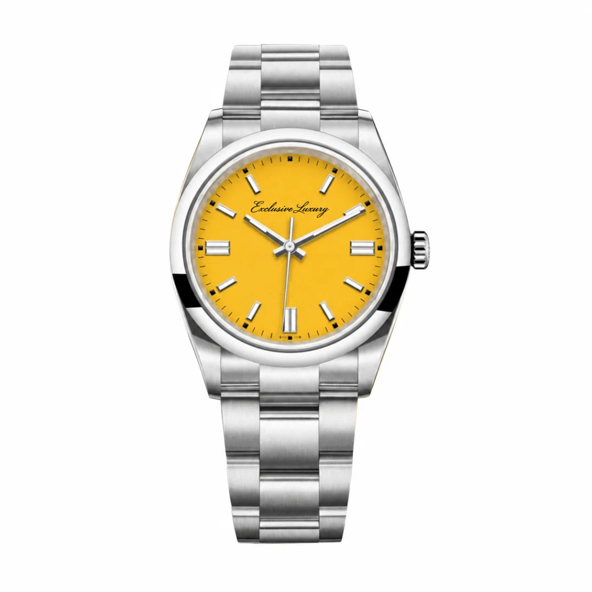 Classic Essential 41 – Yellow Dial — Exclusive Luxury