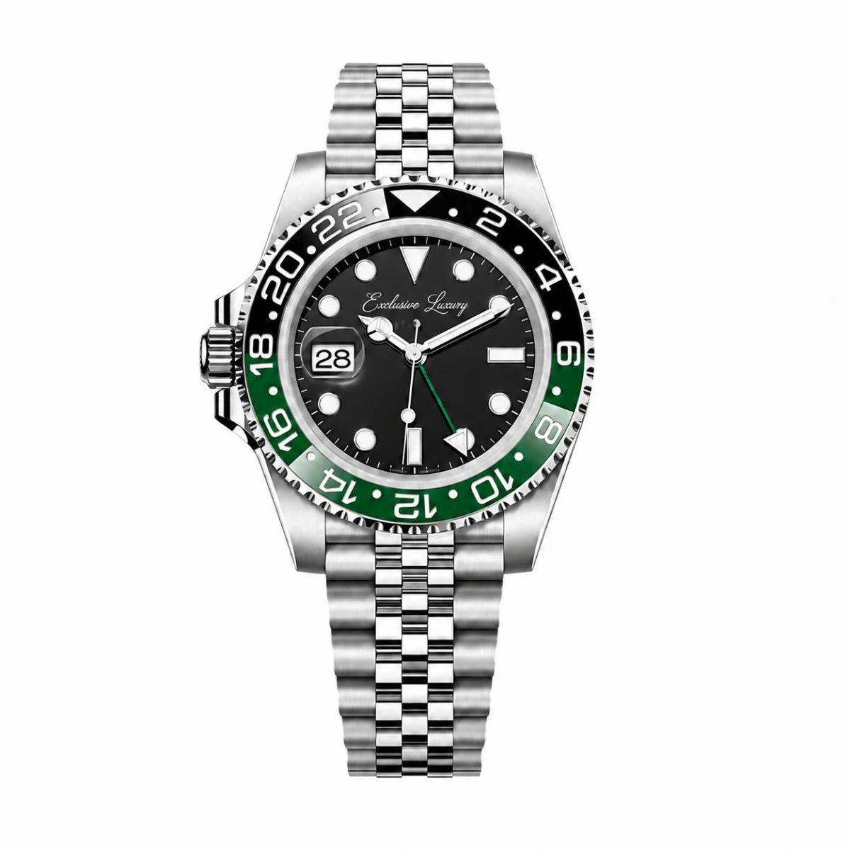 World Explorer Gmt – Black Dial — Exclusive Luxury