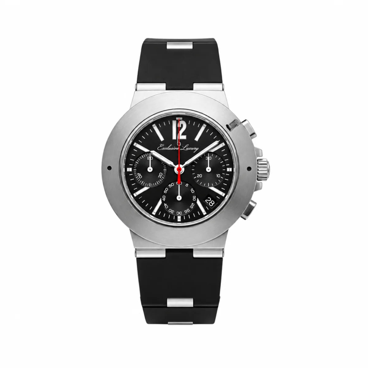Urban Sport Chrono – Black Dial | Sport Strap B — Exclusive Luxury