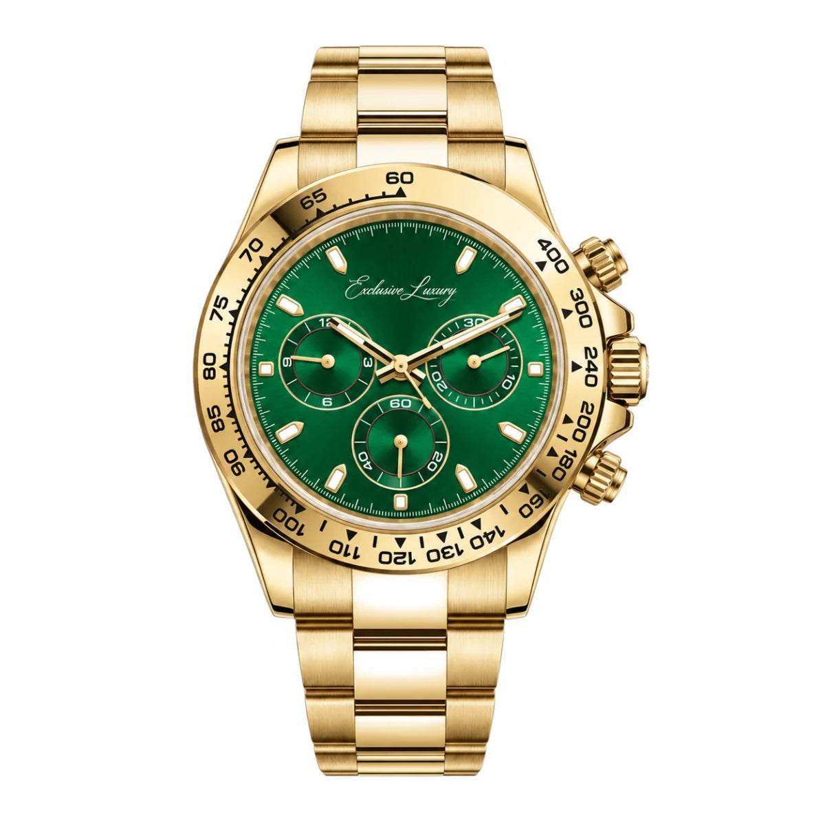 Speed Racing Chrono 40 – Green Dial — Exclusive Luxury
