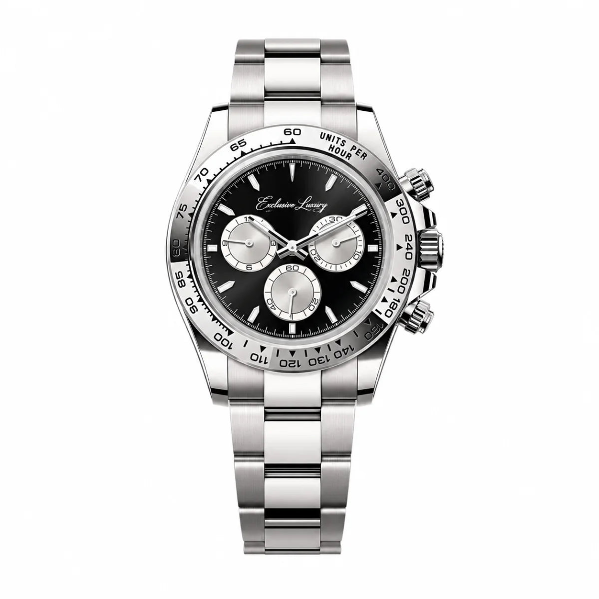 Speed Racing Chrono 40 – Black Dial | Heritage Edition — Exclusive Luxury