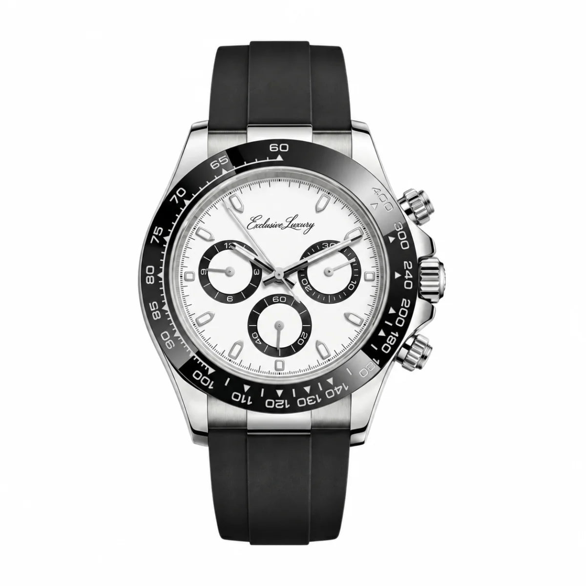 Speed Racing Chrono 40 | Rubber Strap — Exclusive Luxury