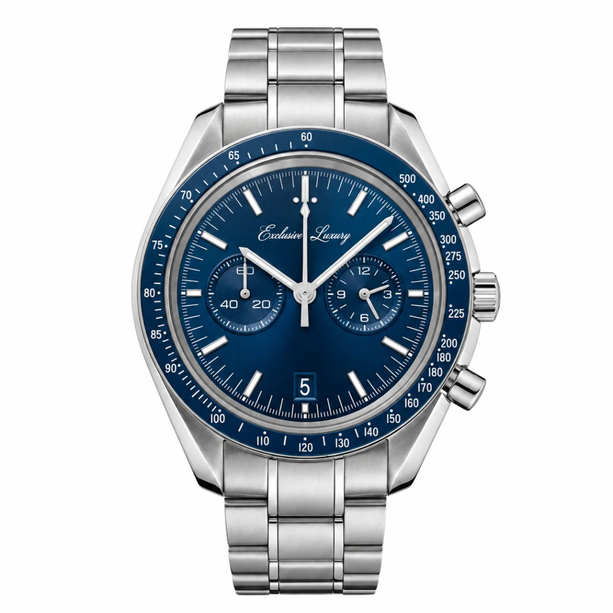 Racing Chrono Pro 42 – Blue Steel | Chronograph — Exclusive Luxury