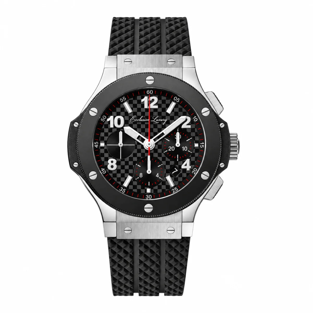Fusion Sport Chrono – Silver Case | Carbon-Details — Exclusive Luxury