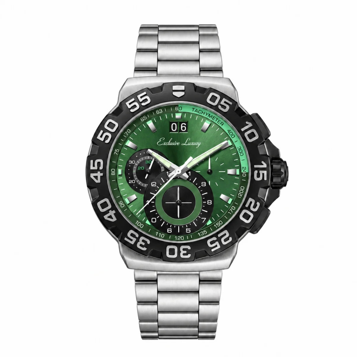 Formula Racing Chrono – Green | Performance Edition — Exclusive Luxury