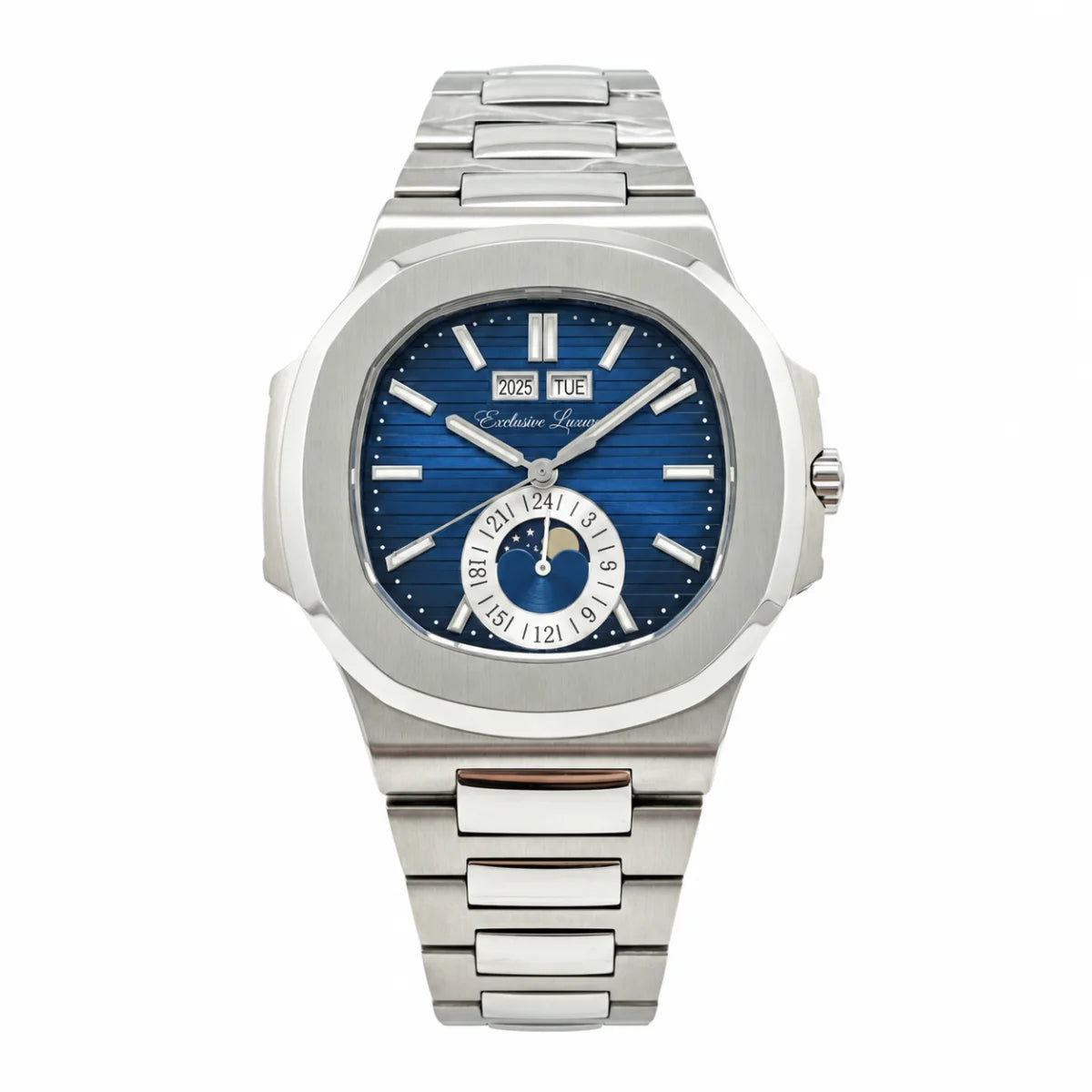 Elite Sport Automatic 40 – Blue Dial | Moonphase — Exclusive Luxury