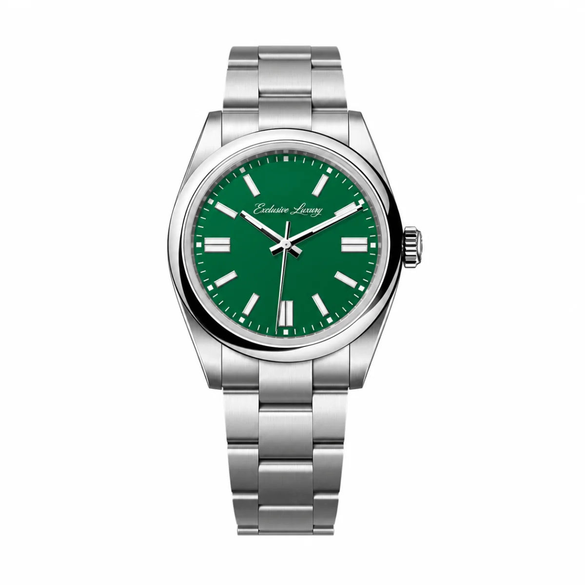 Classic Essential 41 – Green Dial — Exclusive Luxury
