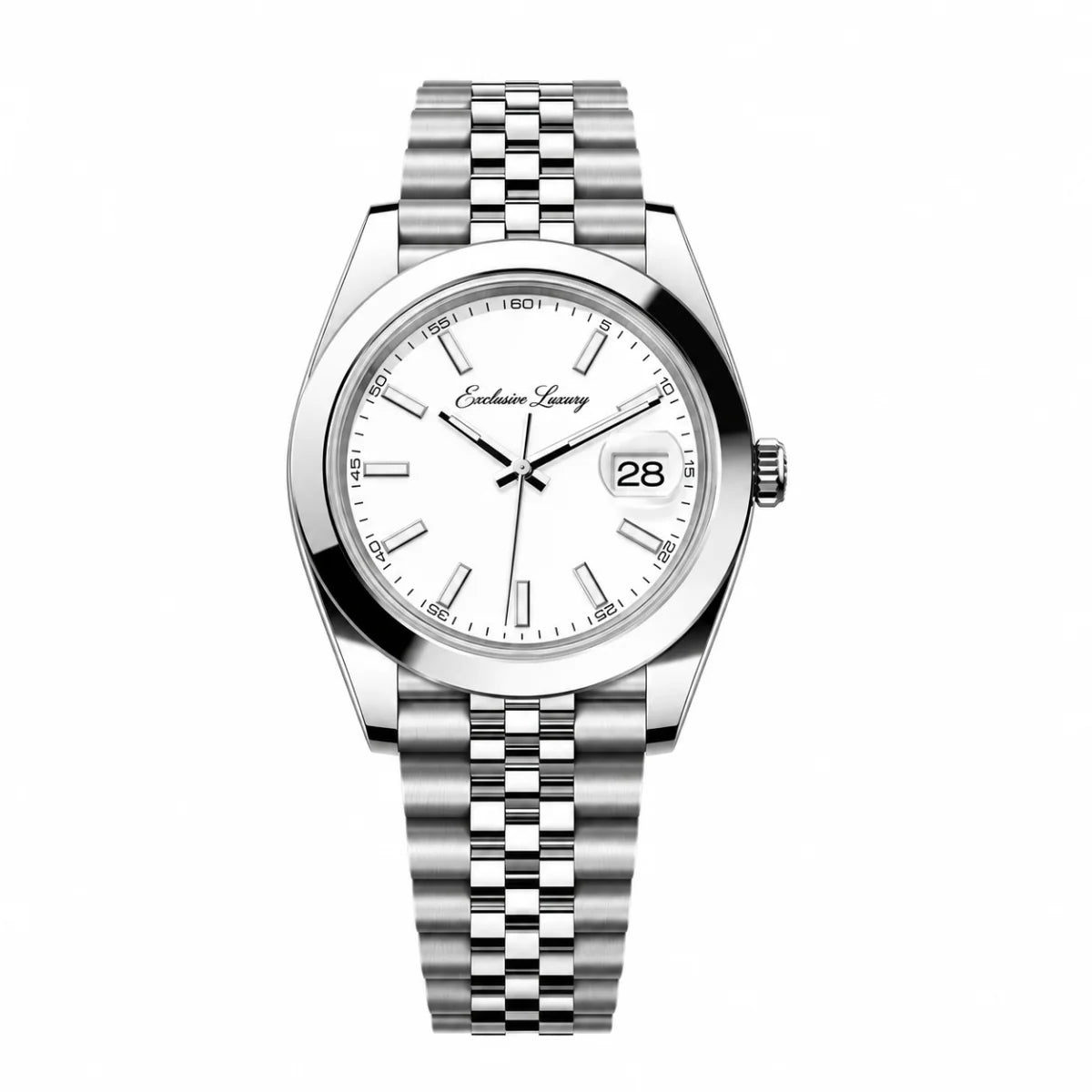 Classic Date 36 – Silver Dial — Exclusive Luxury